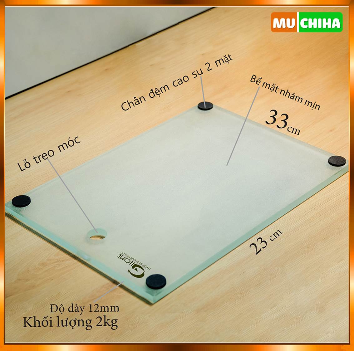 Thớt Kính Cường Lực Ghome Có Ưu Điểm Gì?