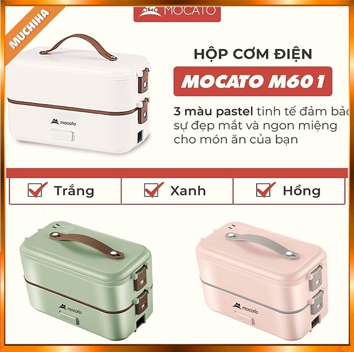 Hộp Cơm Mocato M601 Chính Hãng, Hộp Cơm Cắm Điện Văn Phòng Mocato Bảo Hành 1 Năm 11 Lợi Ích Khi Sử Dụng Hộp Cơm Cắm Điện Mocato M601