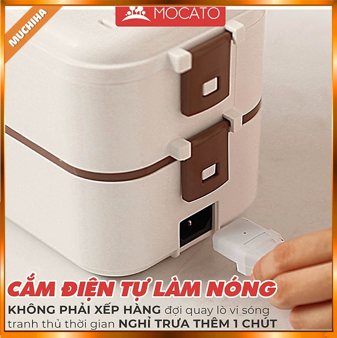 Hộp Cơm Mocato M601 Chính Hãng, Hộp Cơm Cắm Điện Văn Phòng Mocato Bảo Hành 1 Năm 12 Cách Sử Dụng Hộp Cơm Cắm Điện Văn Phòng Mocato M601