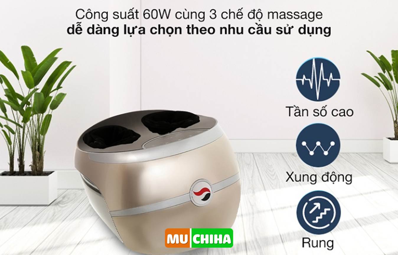 Máy Massage Chân Hasuta 60W Dễ Dàng Lựa Chọn Theo Nhu Cầu Sử Dụng Với 3 Chế Độ Massage