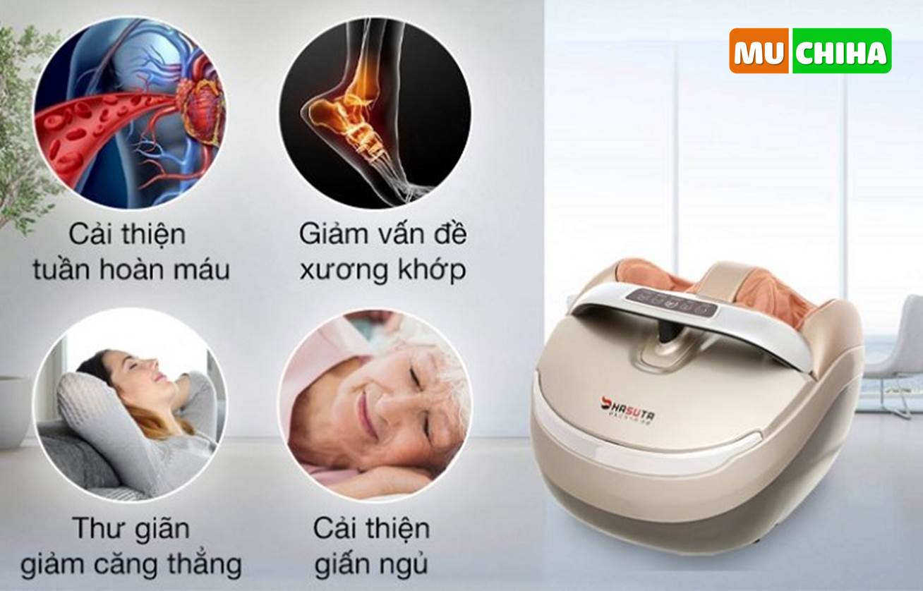 Máy Massage Chân HASUTA HMF-260 Mang Lại Nhiều Lợi Ích Sức Khỏe