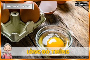 Ăn Gì Bổ Máu? - Lòng Đỏ Trứng