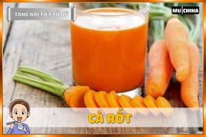 Ăn Gì Để Tăng Nội Tiết Tố Nữ? - Cà Rốt