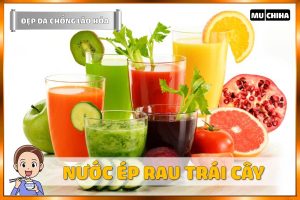 Ăn Gì Đẹp Da Chống Lão Hóa? - Nước Ép Trái Cây Và Rau