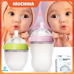 Binh sua comotomo chinh hang mua o dau Binh sua comotomo 150ml co tot khong Muchiha review 8