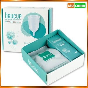 Cốc Nguyệt San BeUCup Chính Hãng, Cốc Nguyệt San Siêu Mềm BeUCup 40ml 3 Coc nguyet san Beucup chinh hang mua o dau beucup co tot khong Muchiha review 6