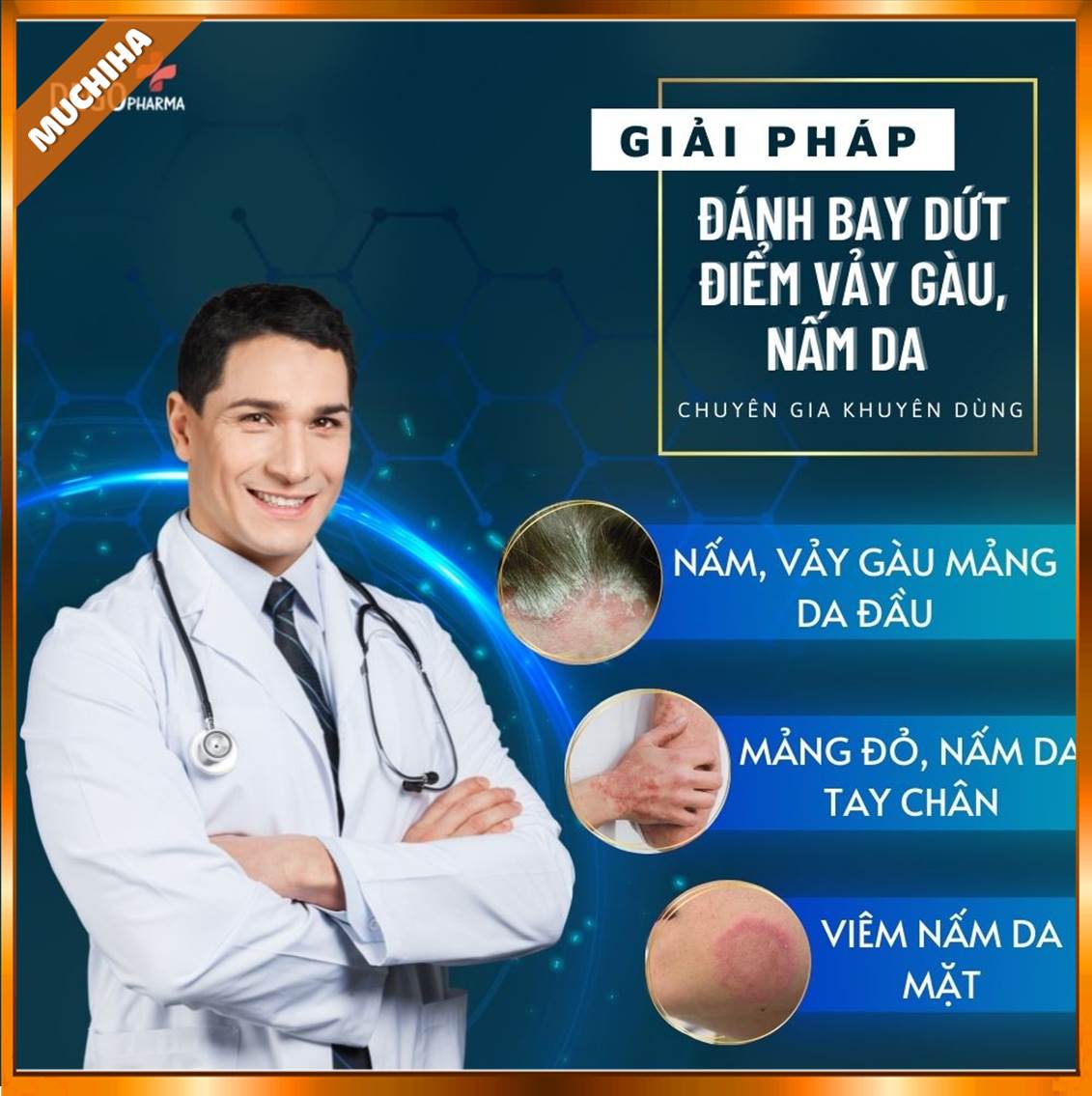Dầu Gội Dego Pharma Chính Hãng, Dầu Gội Dego Trị Nấm Gàu, Trị Ngứa Da Đầu Chai 80ml 9 Dầu Gội Dego Pharma mang lại nhiều lợi ích cho tóc và da đầu