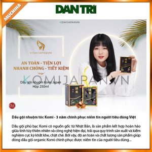 Dau goi phu bac Komi chinh hang mua o dau bao dan tri Dau goi Komi co tot khong Muchiha review 19