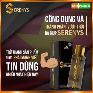 Dung Dịch Vệ Sinh Nam Serenys Chính Hãng, Serenys 110ml Khử Mùi, Làm Sạch Vùng Kín Cho Nam 4 Dung dich ve sinh nam Serenys chinh hang mua o dau ai nen dung Serenys co tot khong Muchiha review 5