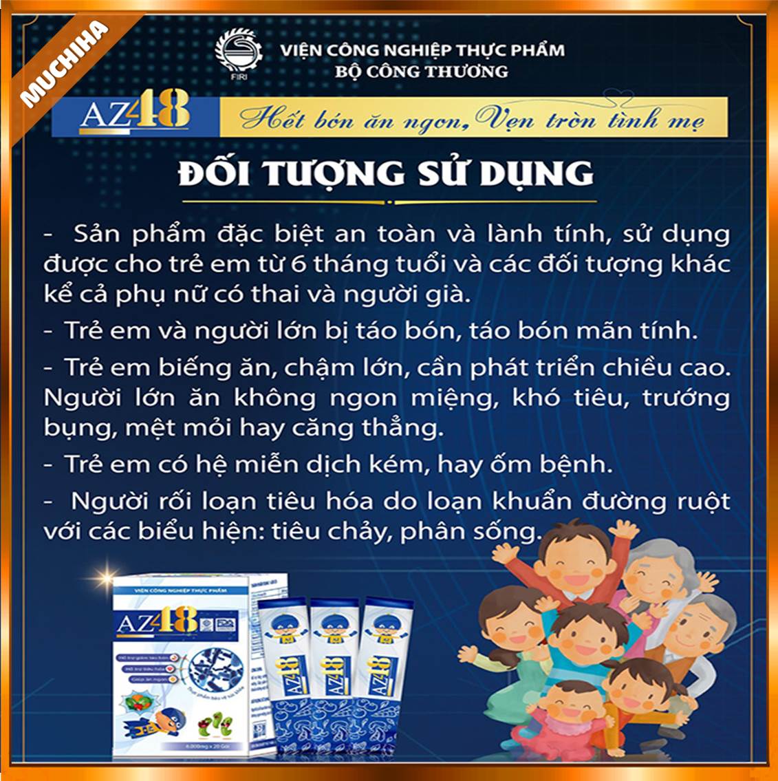 Men AZ48 Chính Hãng, Men Vi Sinh AZ48 Giúp Ăn Ngon, Tăng Sức Đề Kháng 18 Những Ai Nên Sử Dụng Men AZ48?
