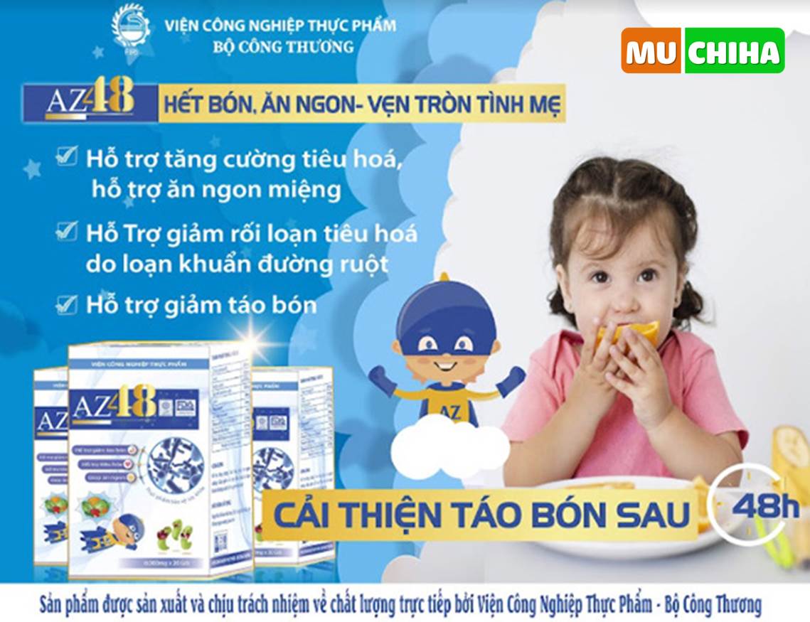 Men AZ48 Chính Hãng, Men Vi Sinh AZ48 Giúp Ăn Ngon, Tăng Sức Đề Kháng 16 Men AZ48 Có Công Dụng Gì?