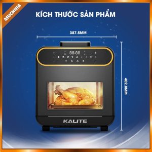 Noi chien hoi nuoc Kalite Steam pro chinh hang mua o dau Noi chien khong dau hoi nuoc Kalite 15l co tot khong Muchiha review 6