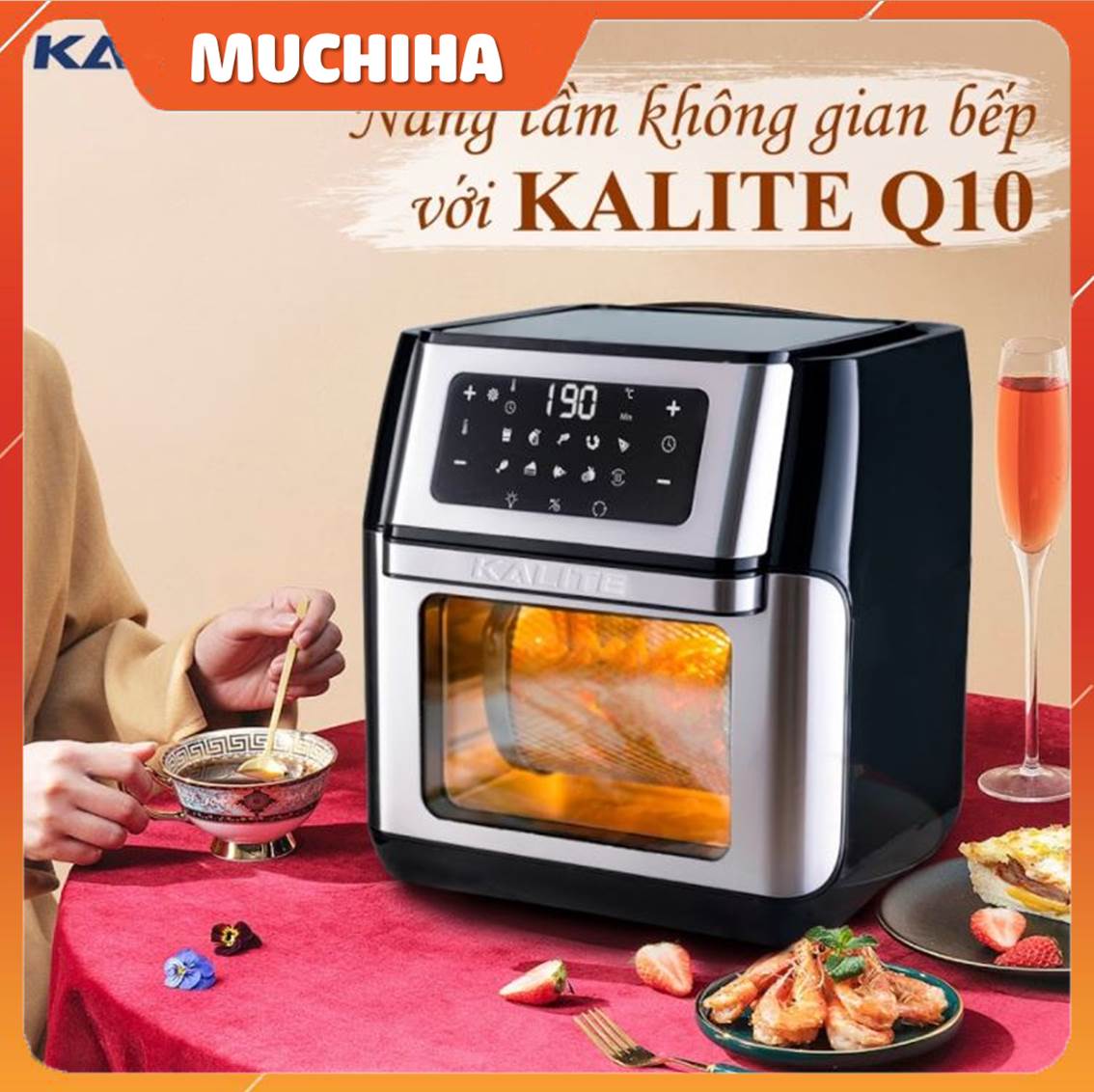 Nồi Chiên Không Dầu Kalite Q10 Là Gì?