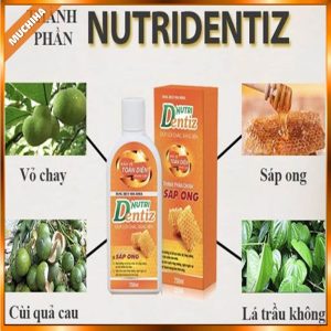 Dung Dịch Nha Khoa Nutridentiz Chính Hãng, Nutridentiz 250ml Bảo Vệ Răng Miệng Toàn Diện 1 Nutri Dentiz chinh hang mua o dau Dung dich nha Nutri Dentiz co tot khong Muchiha review 2