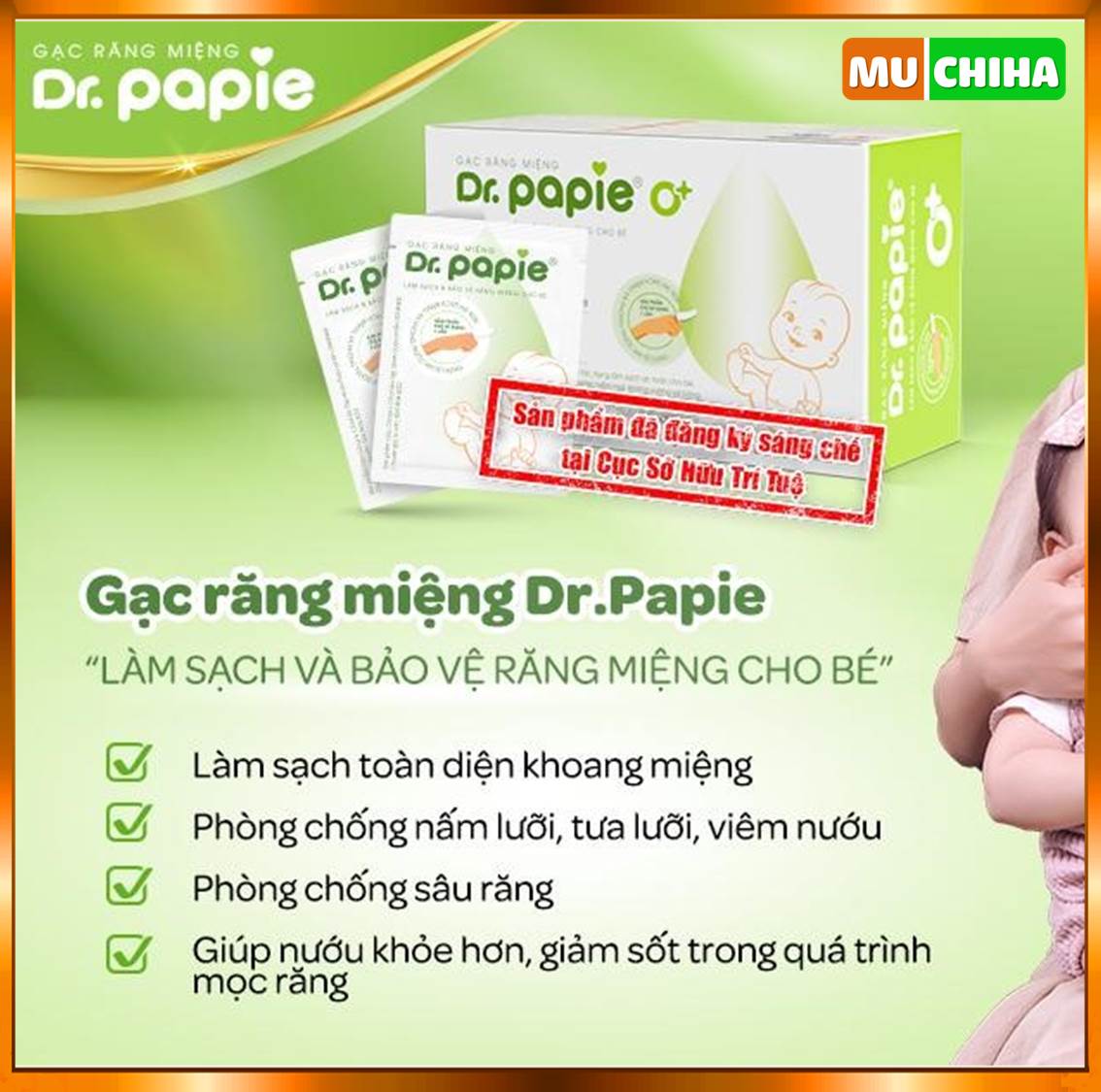 Công Dụng Của Gạc Răng Miệng Dr Papie 