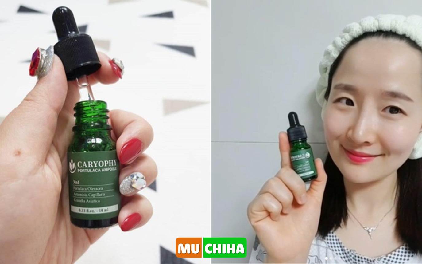 Serum tri mun caryophy chinh hang mua o dau cach su dung Serum caryophy co tot khong Muchiha review 1