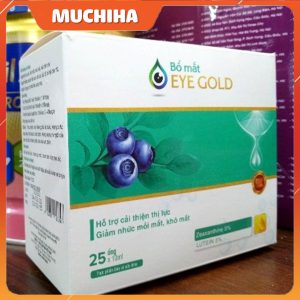 Siro Bổ Mắt Eye Gold Chính Hãng, Siro Eye Gold Hộp 20 Ống Cải Thiện Thị Lực, Giảm Khô Mắt, Mỏi Mắt