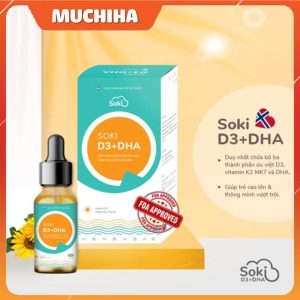 Soki d3 dha chinh hang mua o dau uu diem serum soki d3 dha tang chieu cao co tot khong Muchiha review 5
