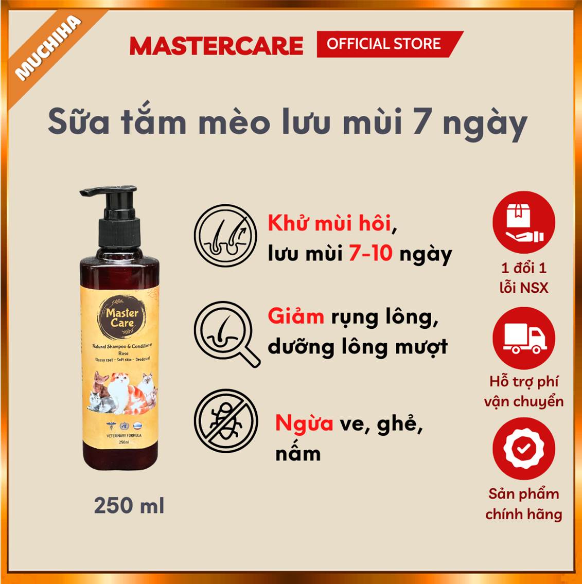 Công Dụng Và Ưu Điểm Của Sữa Tắm Cho Chó Mastercare