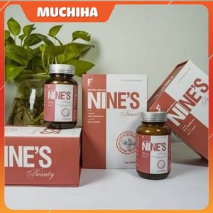 Vien uong trang da nines beauty chinh hang mua o dau thuoc nines co tot khong Muchiha review 11