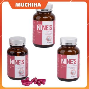 Vien uong trang da nines beauty chinh hang mua o dau thuoc nines co tot khong Muchiha review 5