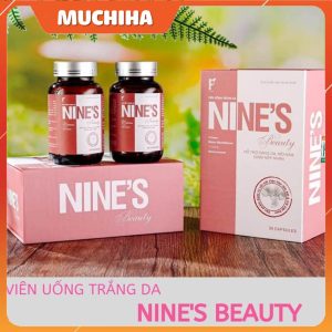 Vien uong trang da nines beauty chinh hang mua o dau thuoc nines co tot khong Muchiha review 6