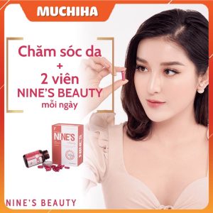 Vien uong trang da nines beauty chinh hang mua o dau thuoc nines co tot khong Muchiha review 7