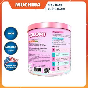 sua non Colomi chinh hang mua o dau sua non Colomi co tot khong Muchiha review 2 1