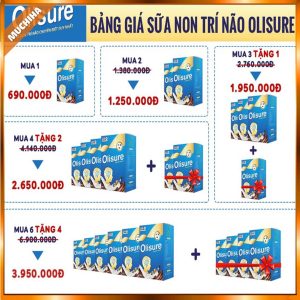 sua non Olisure chinh hang mua o dau sua non Olisure co tot khong Muchiha review 1