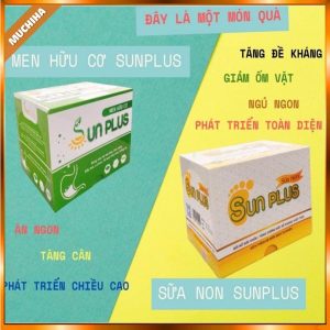 sua non Sunplus chinh hang mua o dau cong dung sua non men huu co Sunplus co tot khong Muchiha review 11