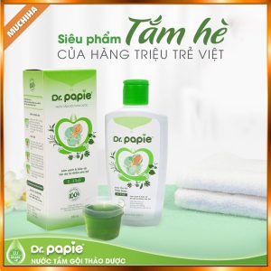 sua tam dr papie co tot khong Nuoc tam thao duoc dr papie chinh hang mua o dau Muchiha review 11