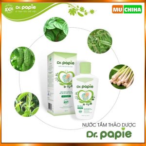 sua tam dr papie co tot khong Nuoc tam thao duoc dr papie chinh hang mua o dau Muchiha review 3